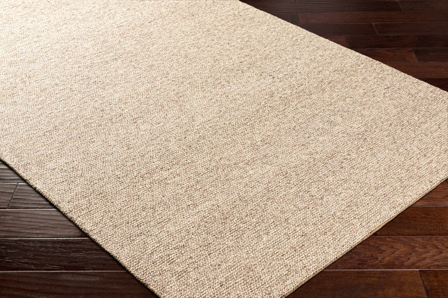 Alyra Tan Solid Area Rug