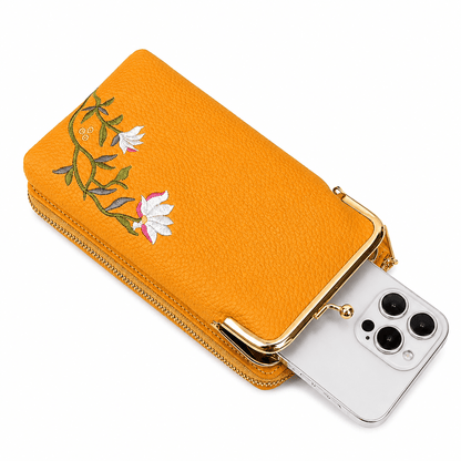 Clip Zip Crossbody Wallet
