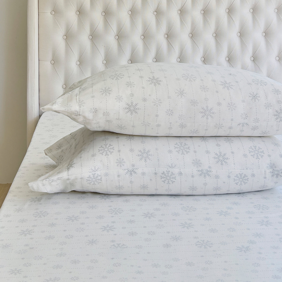 Elegant Comfort 4-Piece Holiday Cotton Flannel Sheet Set - 100% Turkish Cotton
