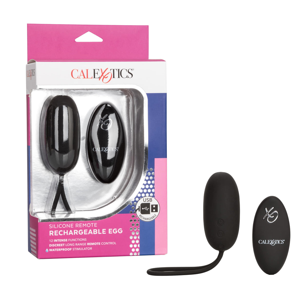 CalExotics Silicone Remote Rechargeable Egg