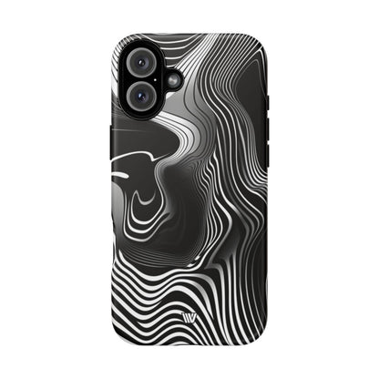ABSTRACT ZEBRA STRIPES | Tough Phone Case