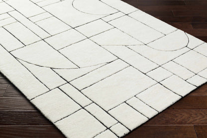 Fusao Rose Cream Area Rug