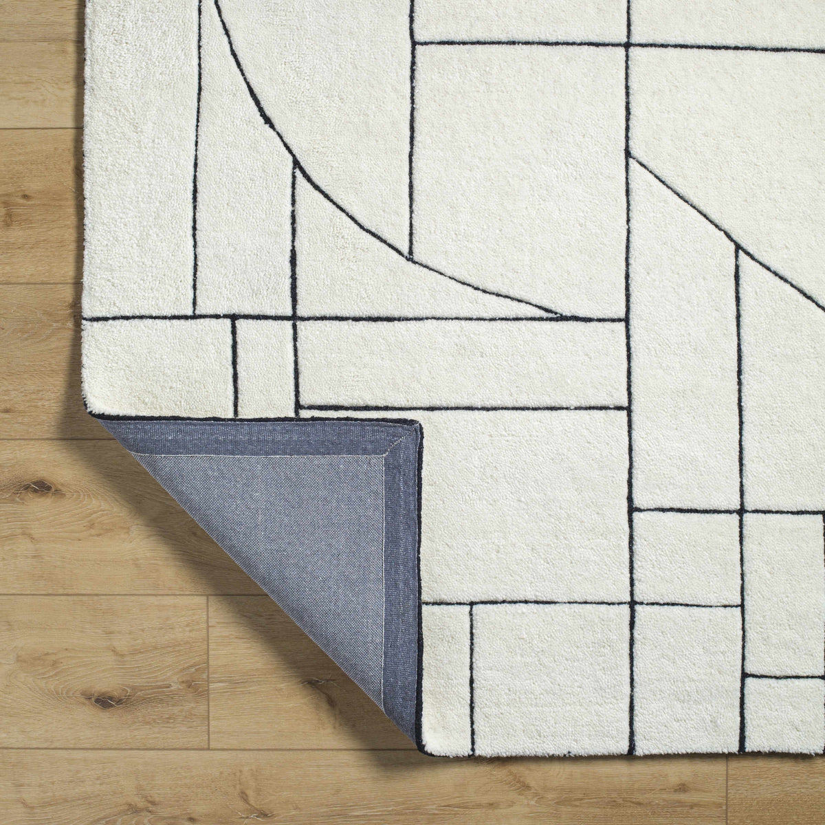 Fusao Rose Cream Area Rug