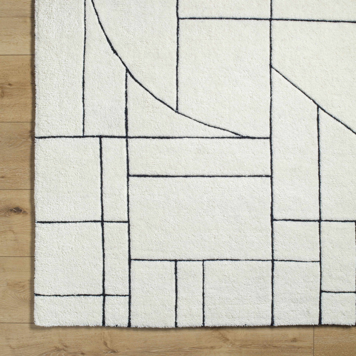 Fusao Rose Cream Area Rug