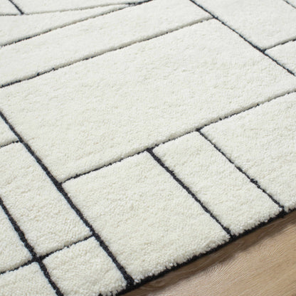 Fusao Rose Cream Area Rug