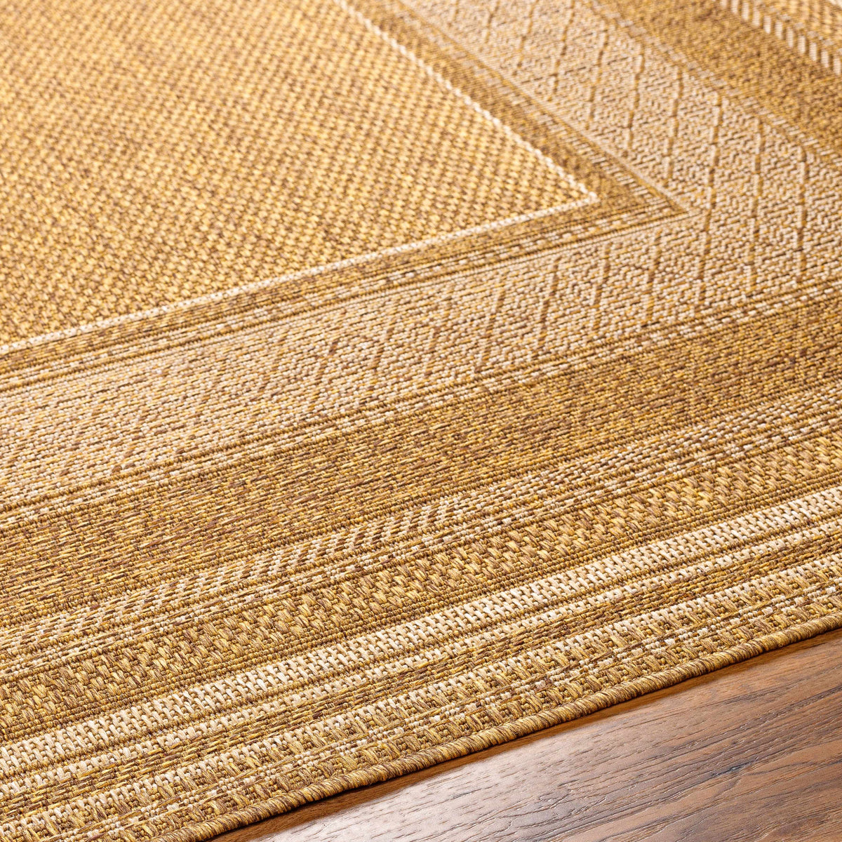 Chael Flatweave Faux Jute Rug