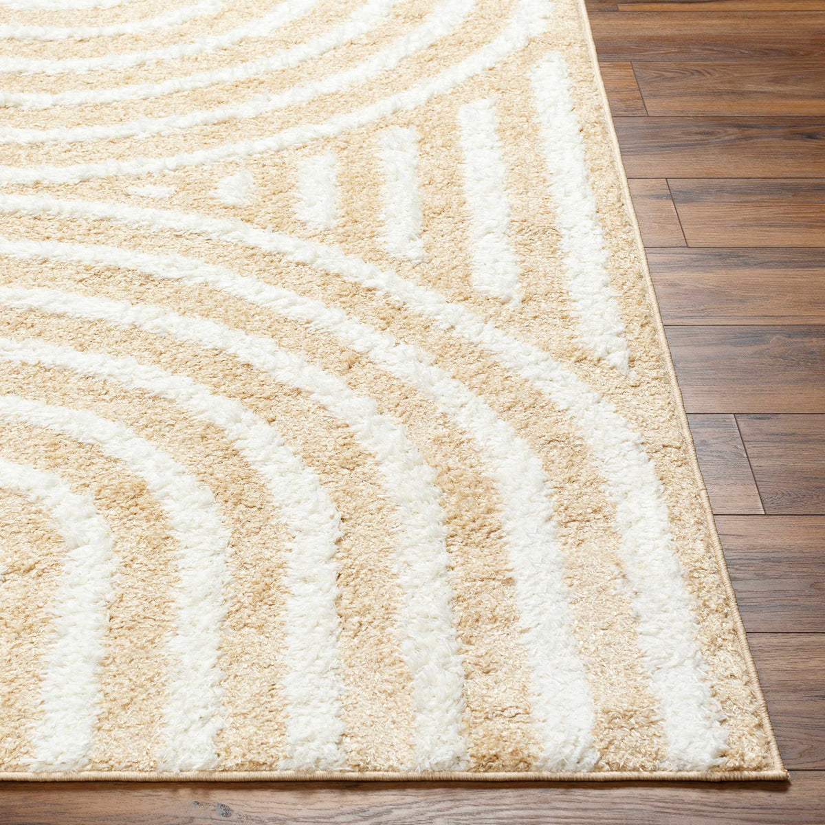 Arnel Beige Area Rug - Clearance
