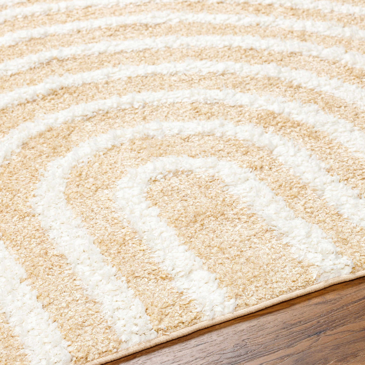 Arnel Beige Area Rug - Clearance