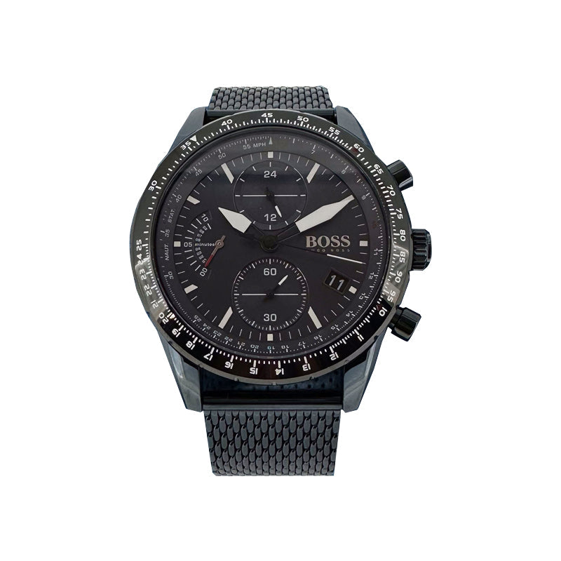 Hugo Boss Men's Watch Chronograph Blue Pilot Edition 1513887