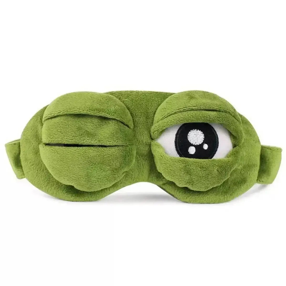 Cute Frog Plush Sleep Eye Mask