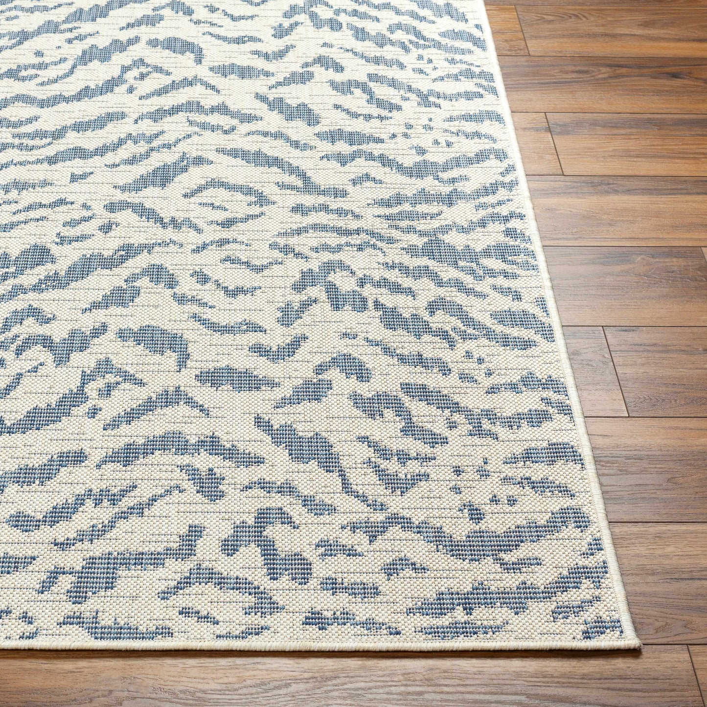 Friso Blue Outdoor Area Rug