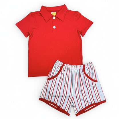 All-American Stripes Boys Set