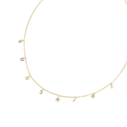 Gold Over Sterling Silver Pearl Sunshine Necklace with 18" Chain