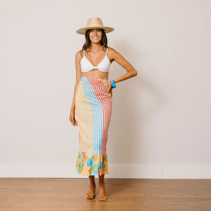 Fruit Stripe Vienna Sarong