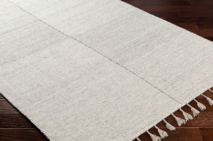 Abhay Beige Wool Area Rug