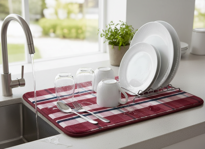Cook N Repeat Holiday Dish Mat