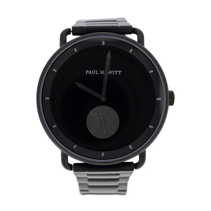 Paul Hewitt Breakwater Quartz Black Watch For Men Stainless Steel PH002728