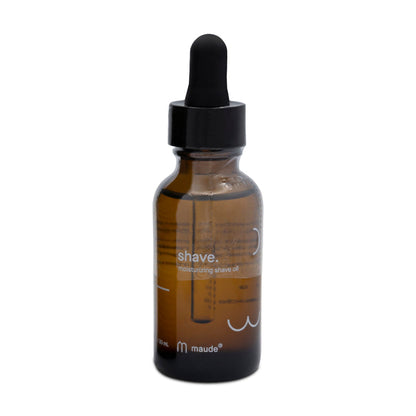 Maude Shave Oil 30ml Moisturising Shaving Oil