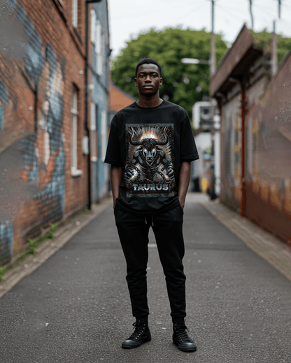 G West Taurus Oversized T-Shirt Mens