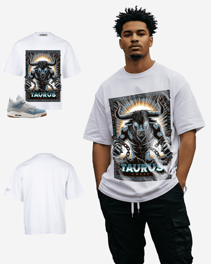 G West Taurus Oversized T-Shirt Mens