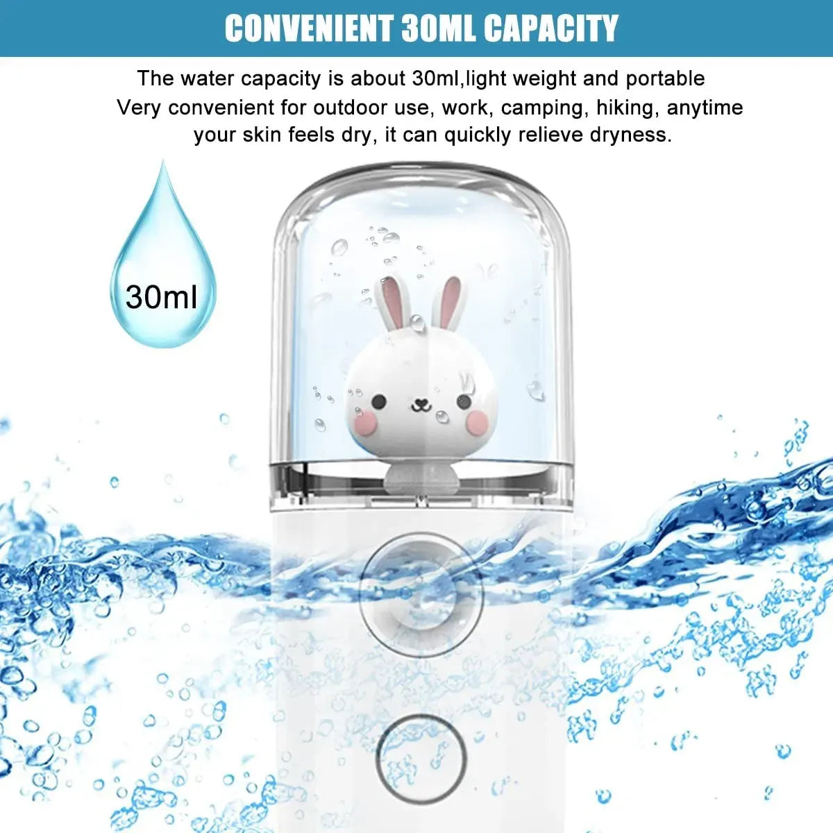 Cute Rabbit Nano Mist Facial Sprayer