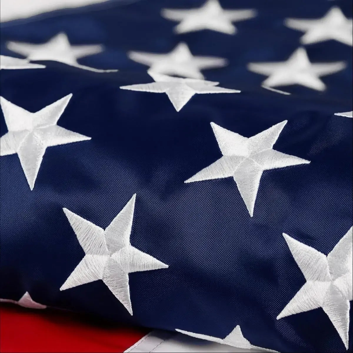 Embroidered Stars American Flag
