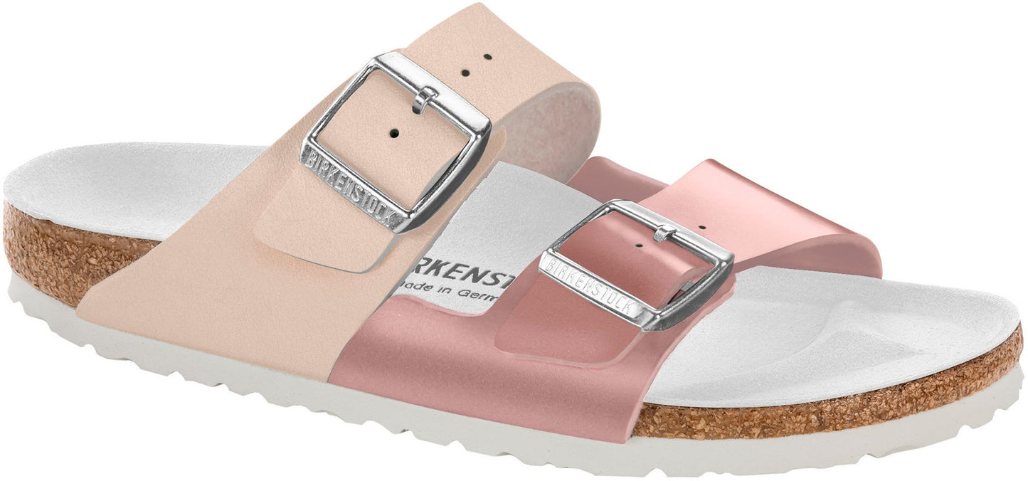 Birkenstock Arizona Split Birkibuc Birko-Flor Rose