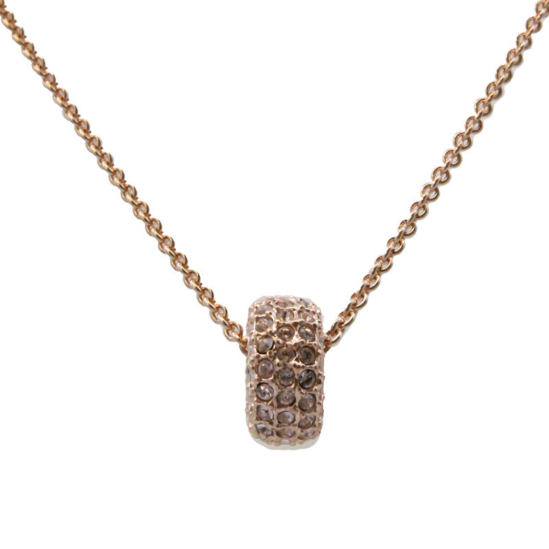 Swarovski Stone Rose Gold Necklace