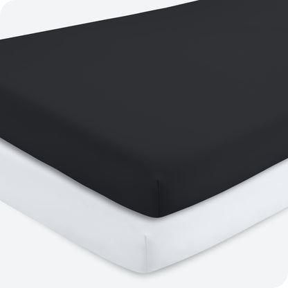Bare Home Fitted Crib Microfiber Sheet