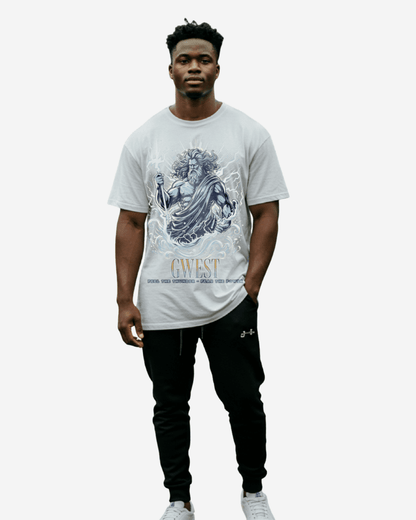 G West Thunderous Men's Oversized T-Shirt