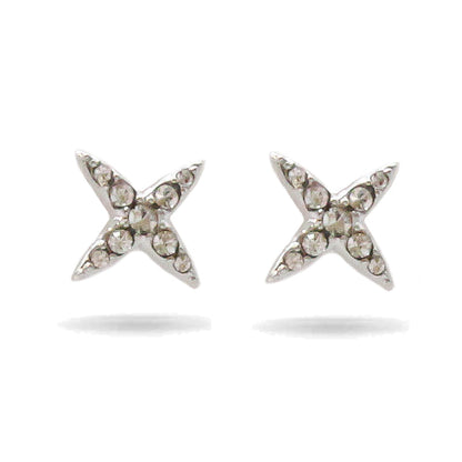 Swarovski Bracelet & Earring Set Silver By Adore Elegance