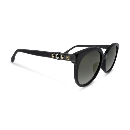 Fendi Black Grey Sunglasses FF0268FS *EX DISPLAY*