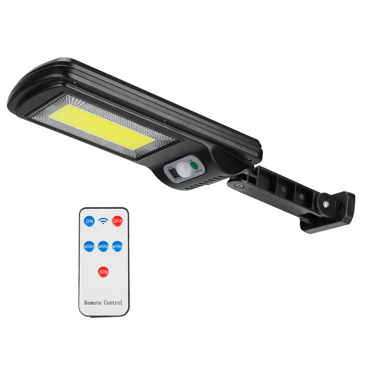 Fresh Fab Finds Solar Powered Wall Lights Outdoor 120LED Beads Motion Sensor Lamp IP65 Waterproof 3 Modes Sensor Light W/ Remote Control For Street Front Door Deck
