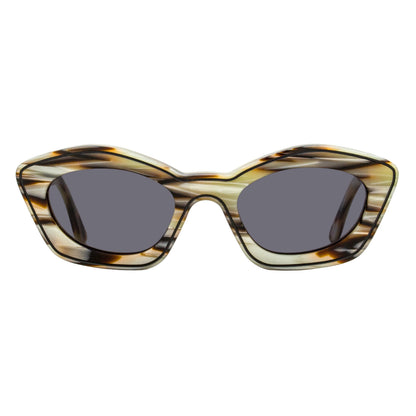 Marni Cat Eye Sunglasses Kea Island EWS Black 53mm