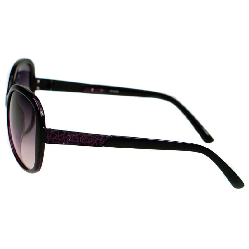 Guess Purple Ladies Sunglasses GU7207 BLK-50