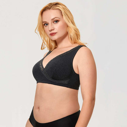 Front Crossover Wireless Nursing Bra