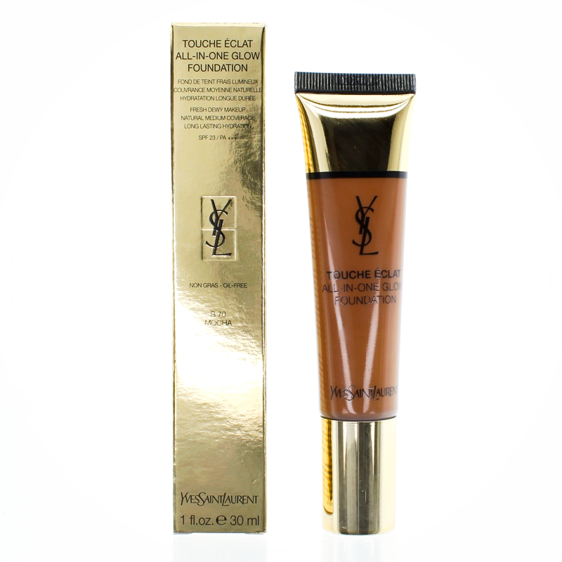 YSL Touche Eclat All In One Glow Foundation B70 Mocha