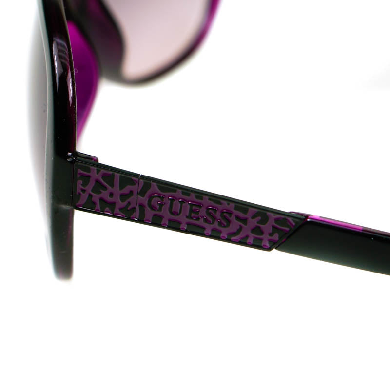 Guess Purple Ladies Sunglasses GU7207 BLK-50