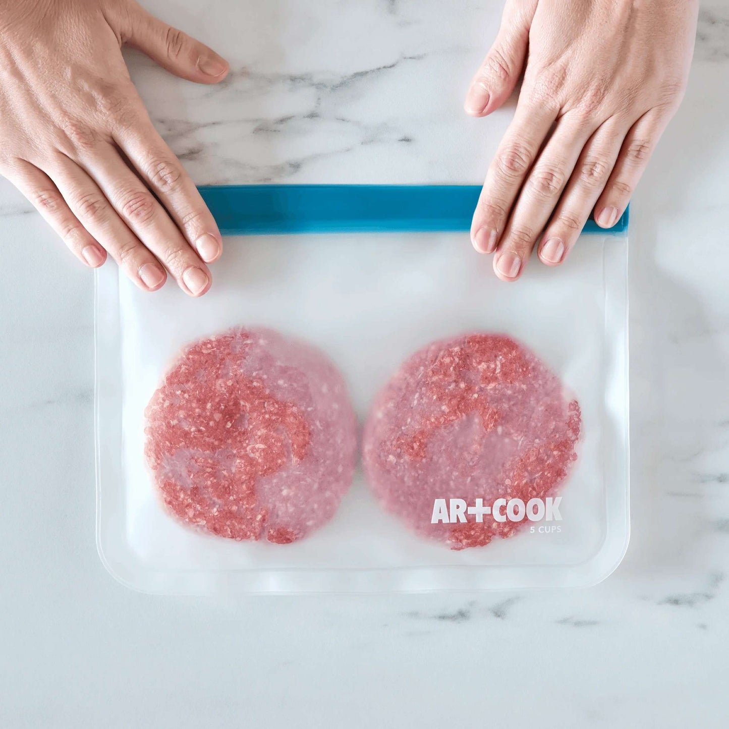 Art+Cook RE-Useable Food Silicone Storage Bags