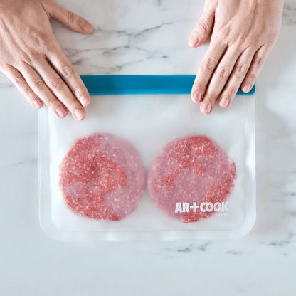 Art+Cook RE-Useable Food Silicone Storage Bags