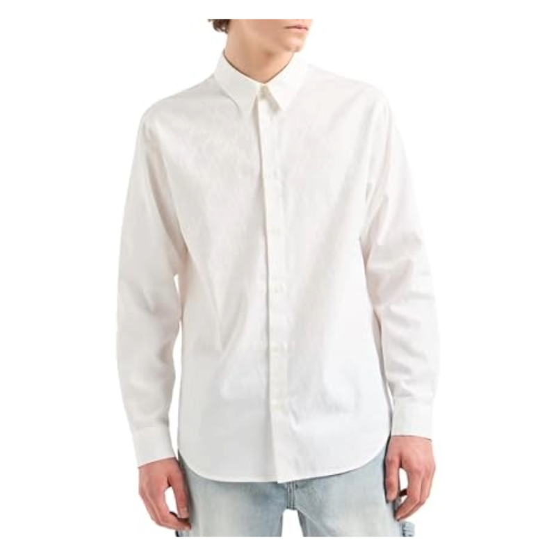 Armani Exchange Men's Shirt Off White