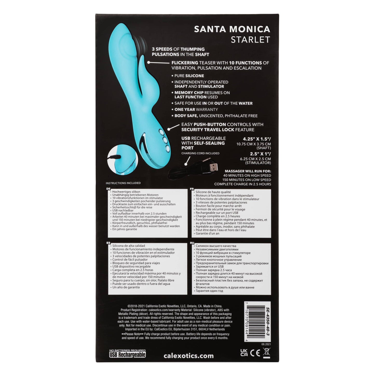 CalExotics California Dreaming Santa Monica Starlet