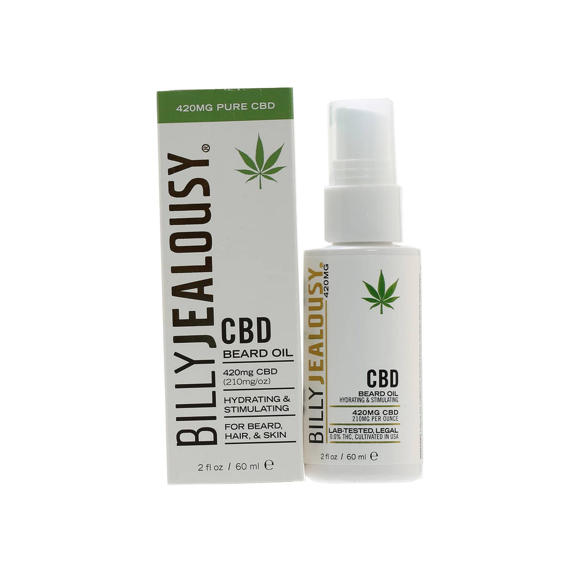 Billy Jealousy CBD Beard Oil 420 Mg