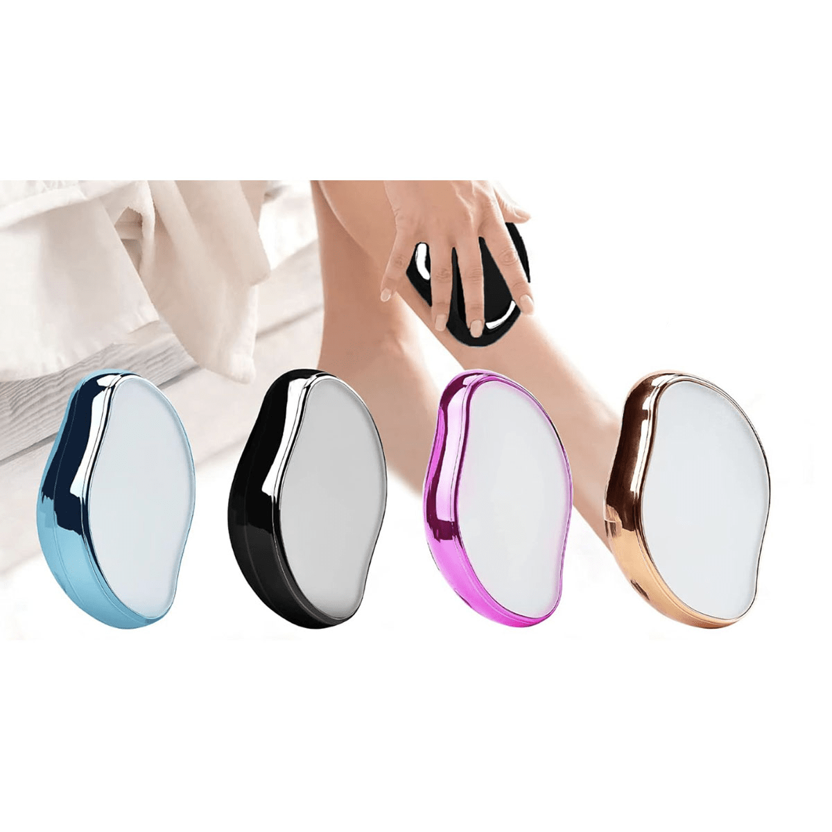 Crystal Hair Eraser for Women - Painless Exfoliation Hair Removal Tool