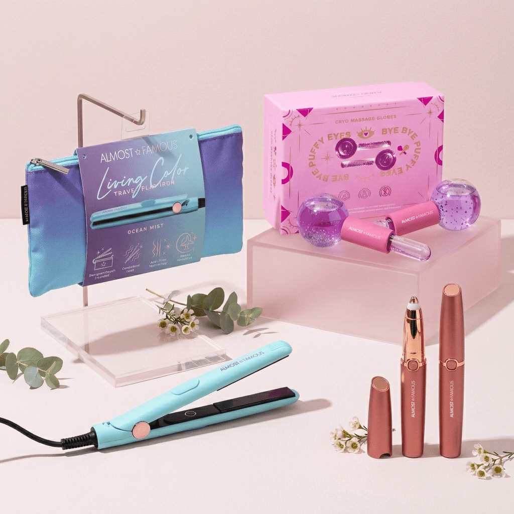 Almost Famous Travel Beauty Tool Set