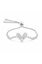 Adjustable Crystal Heart Bracelet