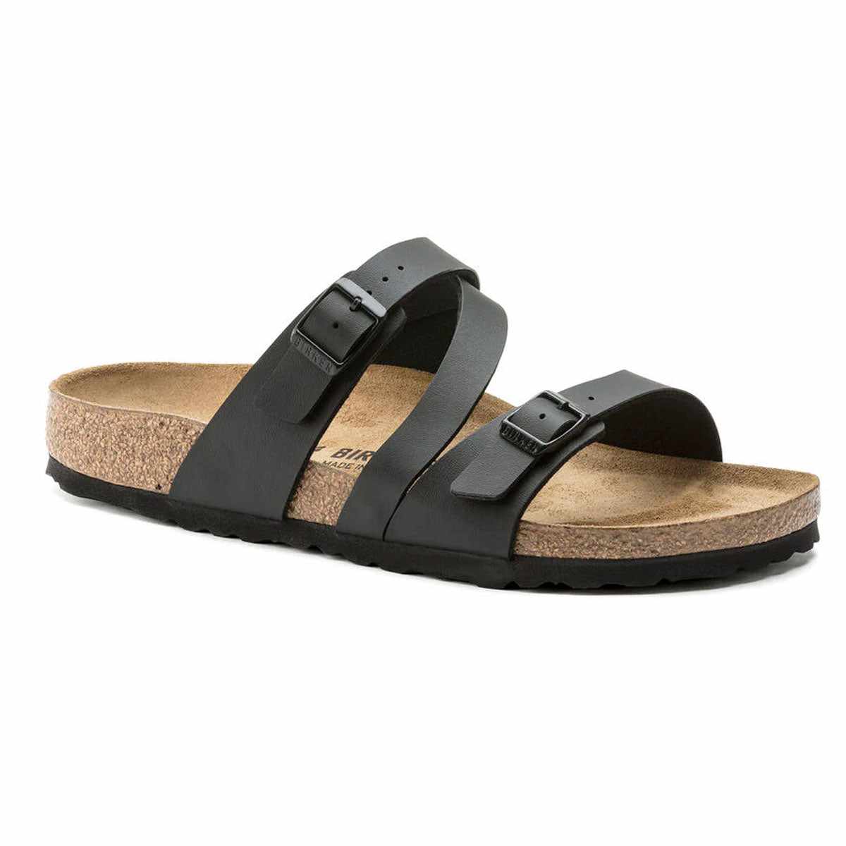 Birkenstock Milano Birko-Flor Black Sandals