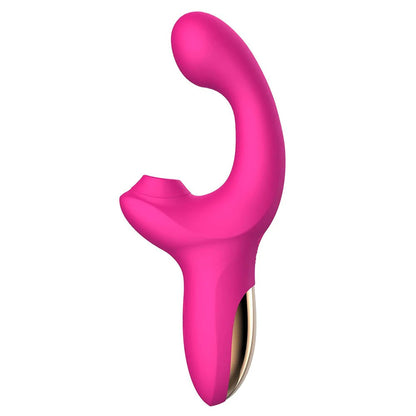 Blissed Dual-Action Clitoral Suction & G-Spot Vibrator – Double Stimulation Toy
