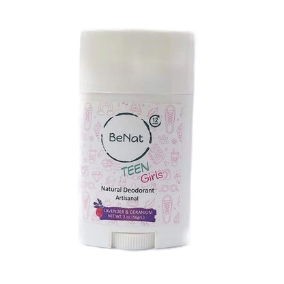 BeNat All-natural Deodorants for Kids & Teens