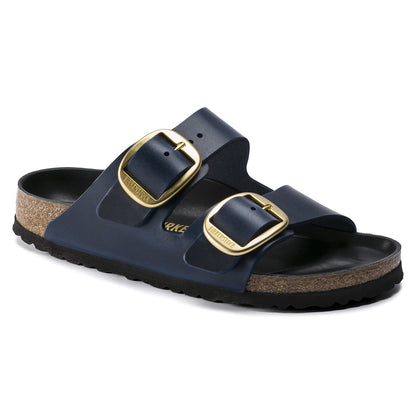 Birkenstock Arizona Big Buckle Oiled Leather Blue